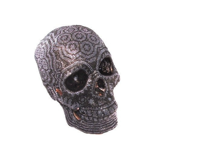 Craneo Calavera Huichol Arte Huichol - Pamparyus
