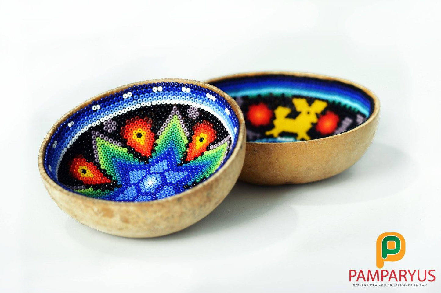 Recipientes Huicholes Arte Huichol - Pamparyus