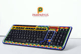 Computer Huichol Beaded Keyboard Arte Huichol - Pamparyus 