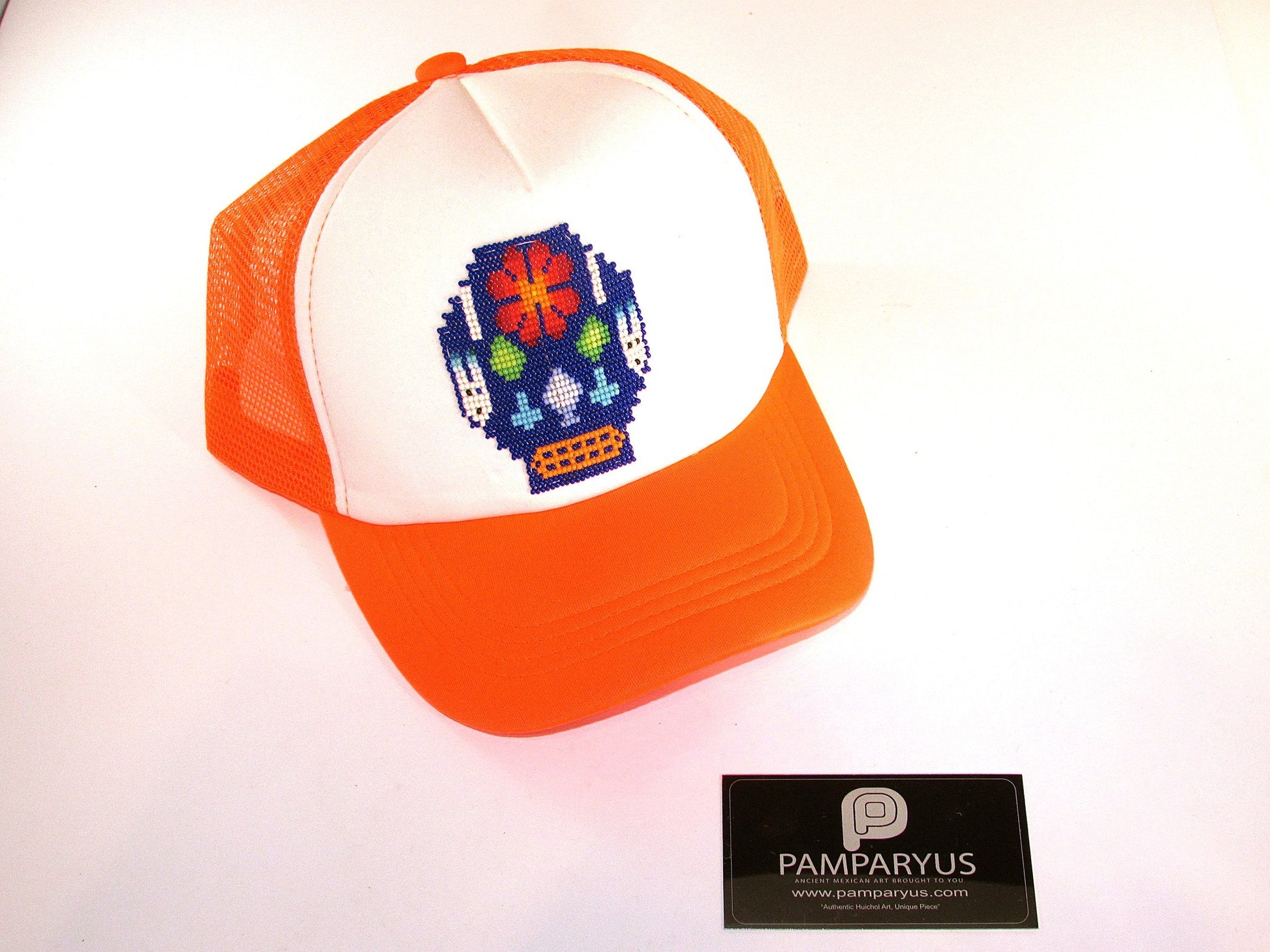 Gorra en Arte Huichol Arte Huichol - Pamparyus 
