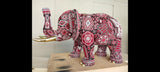 Elefante Huichol Rojo - Pamparyus