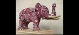 Elefante Huichol Rojo - Pamparyus